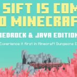 Paisagem de The Sift, a nova dimensão de Minecraft com vegetação rosada revelada na Minecraft Live 2026