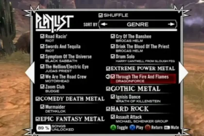 Trilha sonora de Brütal Legend as 107 músicas de heavy metal do jogo
