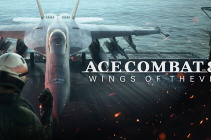 Arte oficial com aeronaves de Ace Combat 8: Wings of Theve, divulgada pela Bandai Namco