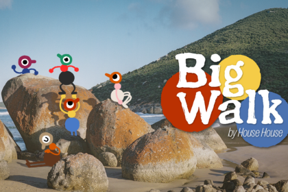 Arte oficial de Big Walk, da House House e Panic