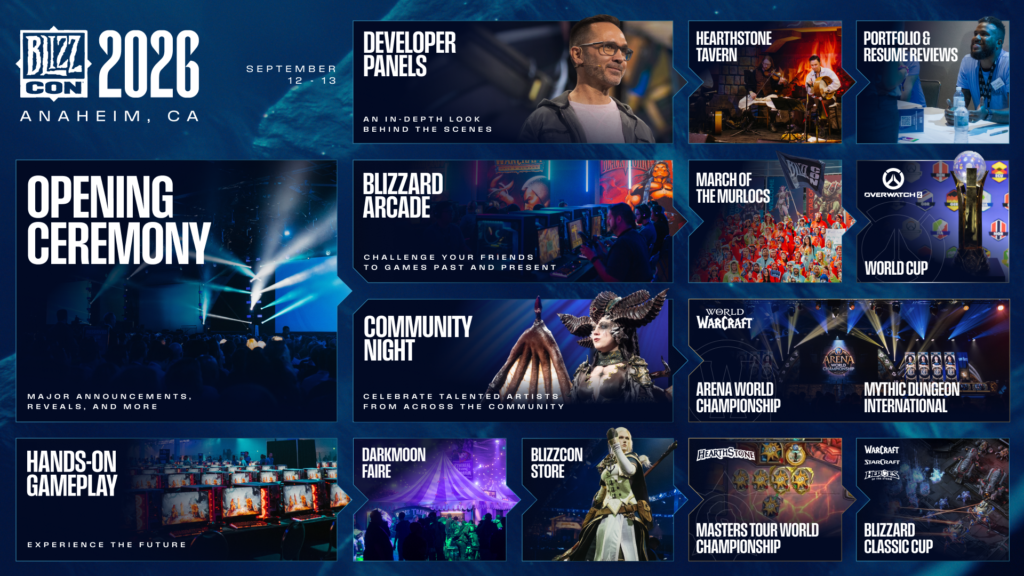 BlizzCon 2026: horário no Brasil, programação e onde assistir