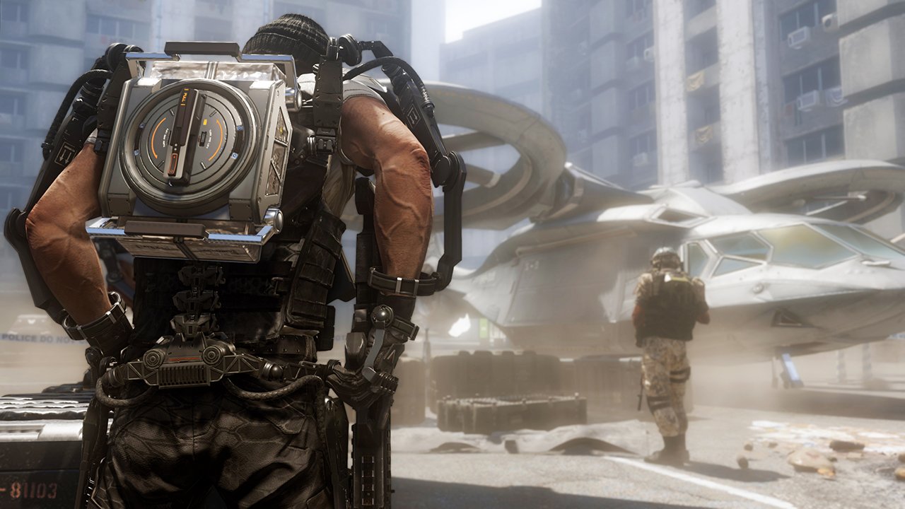 call of duty advanced warfare gameplay no mapa multiplayer