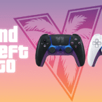 Controles DualSense de GTA 6 nas versões preta e branca