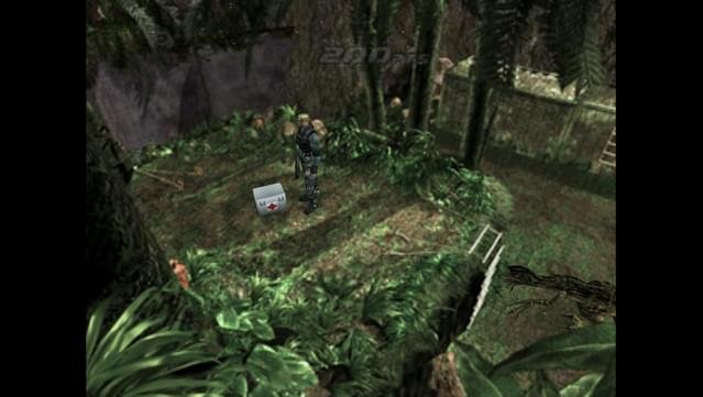 Combate contra dinossauros em Dino Crisis 2
