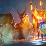 Aventureiros exploram Ashenfall em RuneScape Dragonwilds