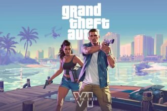 Imagem oficial de divulgação do Trailer 2 de GTA 6, publicada pela Rockstar Games em Vice City
