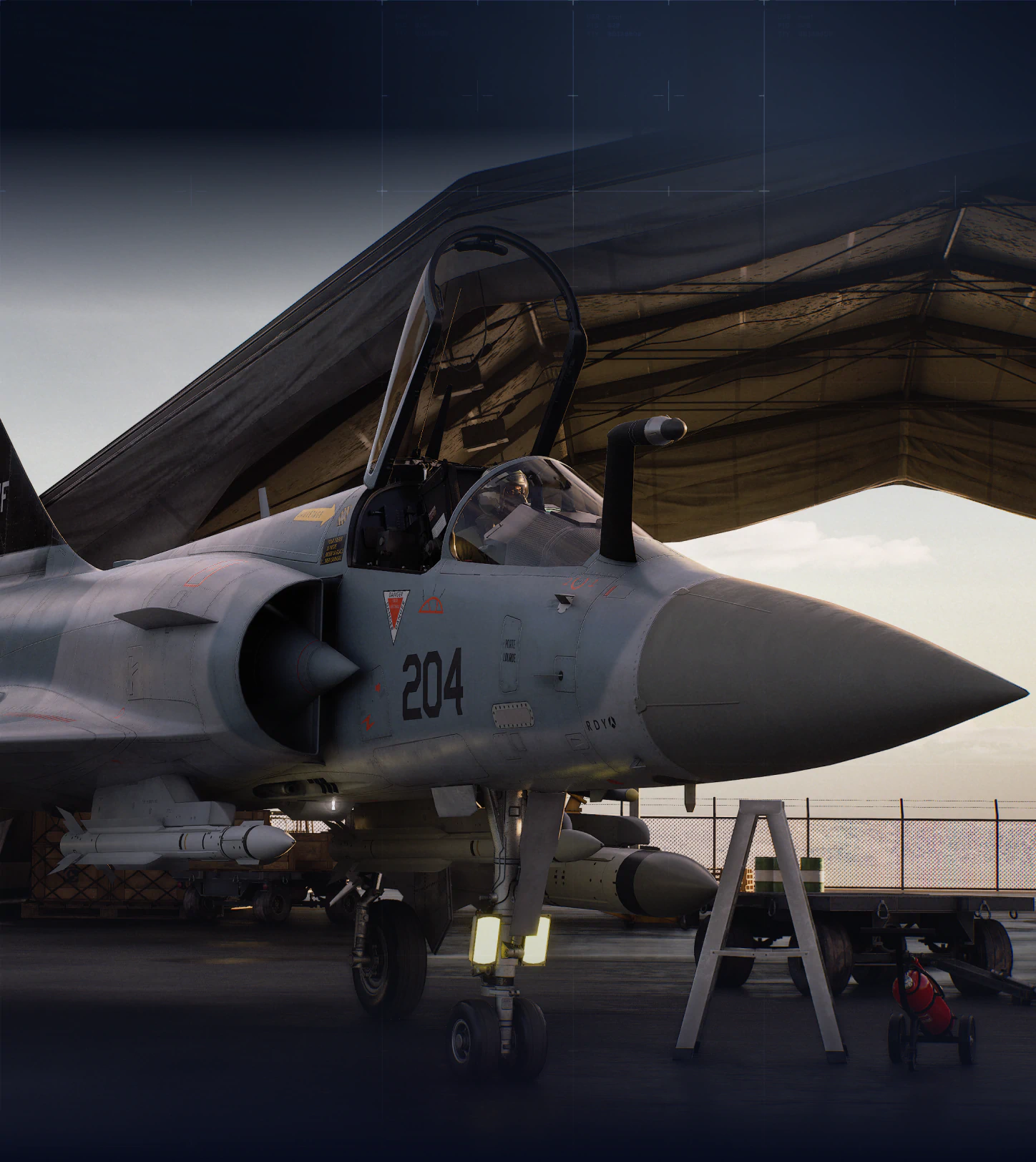 Mirage2000-5 Ace Combat 8 lista de aviões
