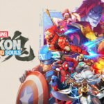 Arte oficial de Marvel Tōkon: Fighting Souls com personagens da Marvel