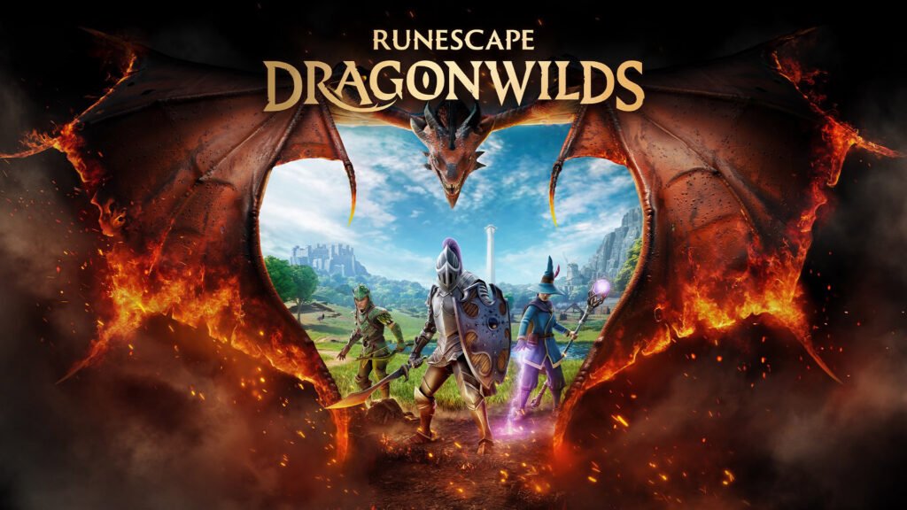 Arte oficial de RuneScape Dragonwilds no Xbox Game Pass