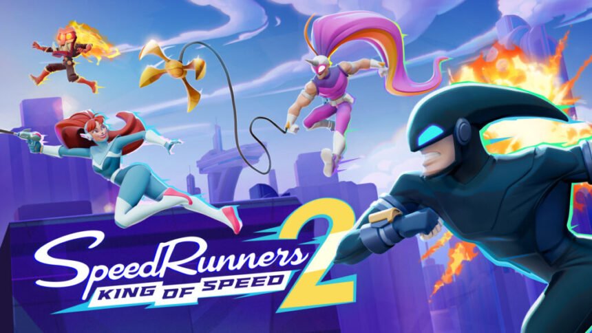 Arte oficial de SpeedRunners 2 King of Speed no Xbox Game Pass