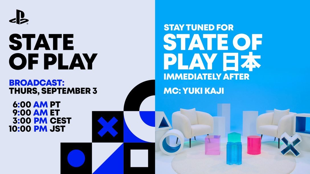 Arte oficial do State of Play de setembro de 2026