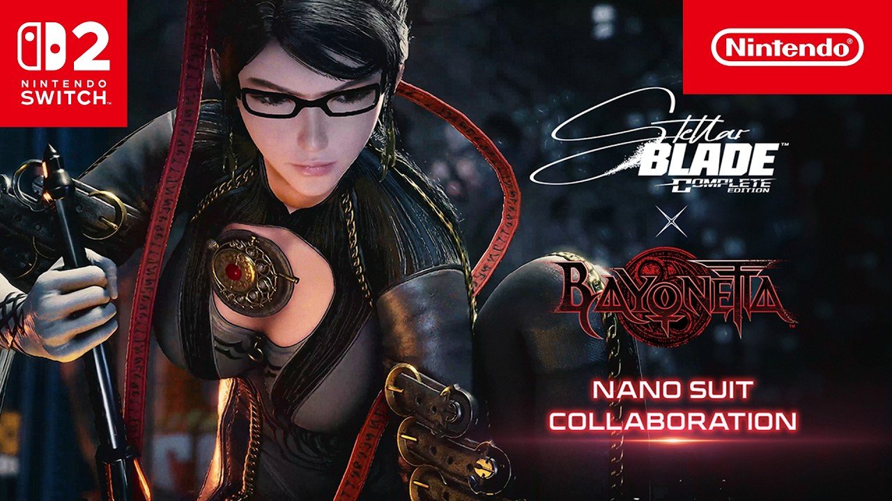 Demo de Stellar Blade no Switch 2 com colaboração Bayonetta
