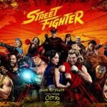 Filme de Street Fighter 2026 em arte oficial com Ryu, Ken e outros lutadores