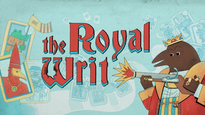 Arte oficial de The Royal Writ no Xbox Game Pass