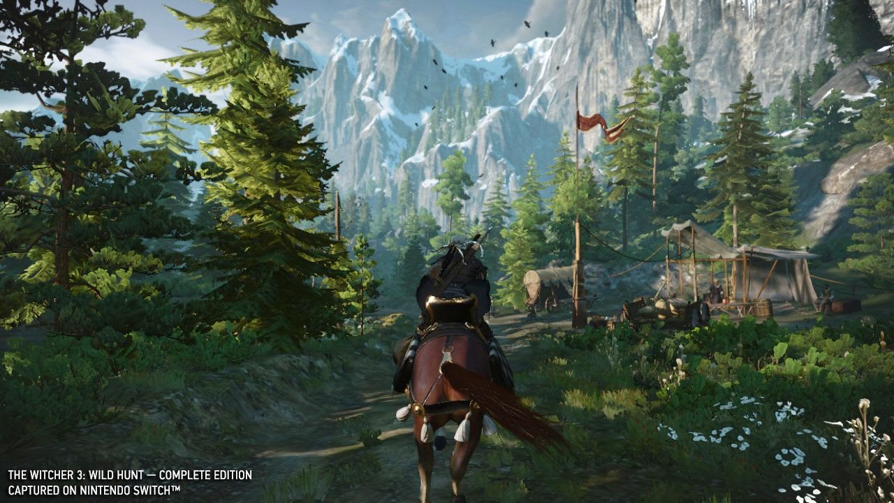 The Witcher 3 Switch em cena de gameplay oficial
