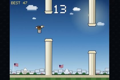 White House Arcade com jogos promovidos pela Casa Branca de Donald Trump