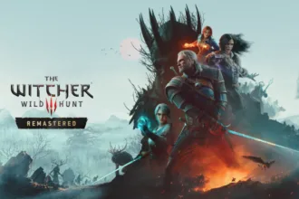 Arte oficial de The Witcher 3: Wild Hunt Remastered, divulgada pela CD Projekt Red
