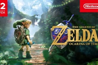Imagem oficial da Nintendo: still do trailer de Ocarina of Time Remake, exibido no Legend of Zelda 40th Anniversary Direct