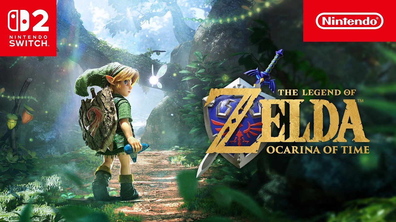 Imagem oficial da Nintendo: still do trailer de Ocarina of Time Remake, exibido no Legend of Zelda 40th Anniversary Direct