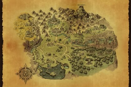 Zelda Ocarina of Time remake mapa de Hyrule divulgado pela Nintendo