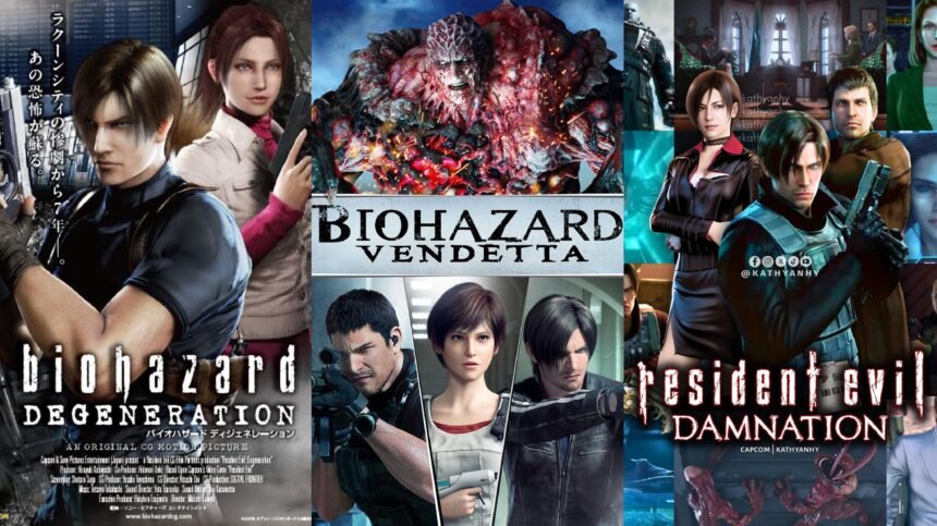 Filmes animados de Resident Evil em ordem e onde assistir