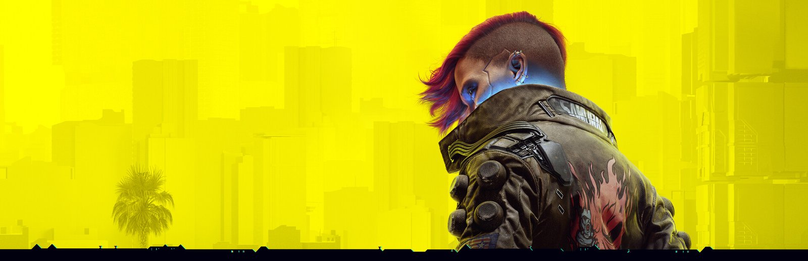 Imagem oficial de divulgação de Cyberpunk 2077, da CD Projekt Red