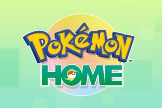 Arte oficial do aplicativo Pokémon HOME, da The Pokémon Company