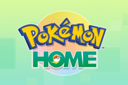 Arte oficial do aplicativo Pokémon HOME, da The Pokémon Company